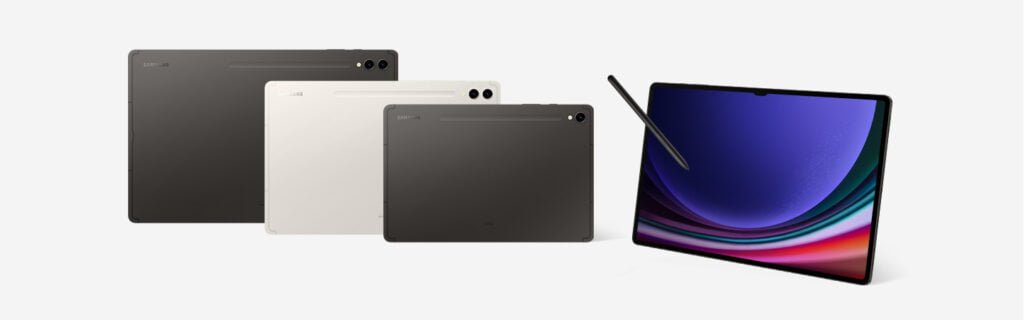 Samsung Galaxy tablets, S9 Ultra, S9+, and TabS9, from Samsung